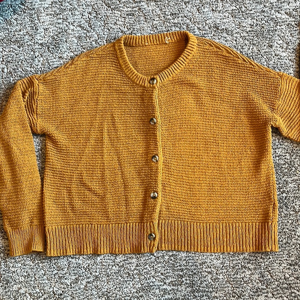 Cozy knit Madewell cardigan